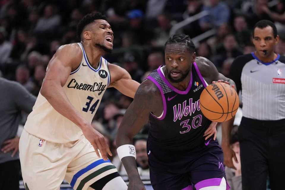 1xbet官方登录入口-华子伤停森林狼33分大胜双杀雄鹿 字母哥25+8+5兰德尔29+8+6