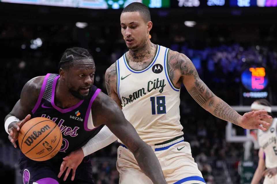 1xbet官方登录入口-华子伤停森林狼33分大胜双杀雄鹿 字母哥25+8+5兰德尔29+8+6